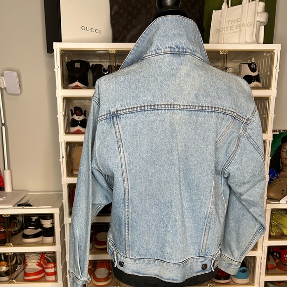 Vintage 90s Men's 955 Originals Denim Jacket Jean Jacket Size Medium - Picture 10 of 13